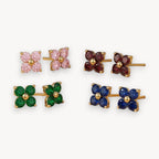 Orecchini Tiny Bloom Crystal