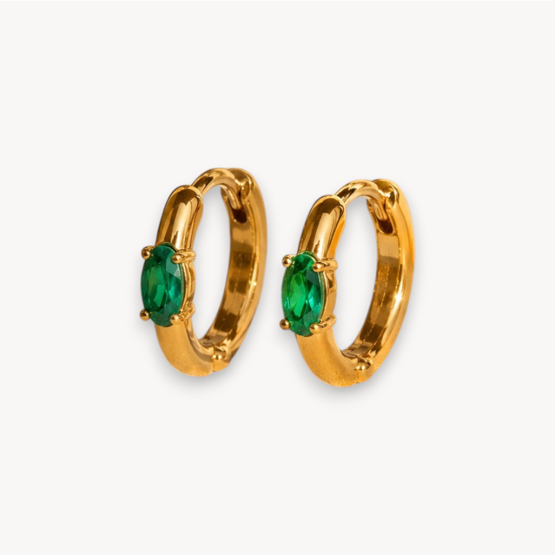 Orecchini Hoop Sparkly Shape Color