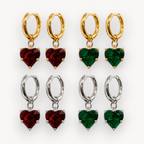 Orecchini Hoop Frozen Heart